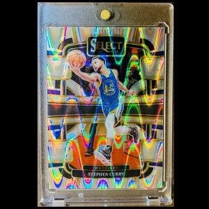 🔥STEPHEN CURRY BASKETBALL CARD SP  -  SILVER REFRACTOR PRIZM SP WARRIORS NBA